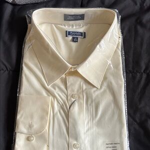 Men's Cream Dress Shirt